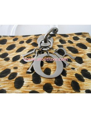 SAC LADY DIOR GRAND MODELE LEOPARD