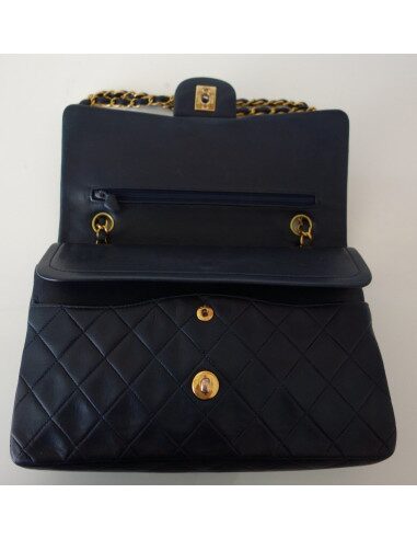 SAC CHANEL CLASSIQUE BLEU MARINE
