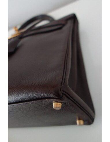 SAC HERMES KELLY COURCHEVEL MARRON