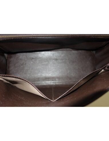 SAC HERMES KELLY COURCHEVEL MARRON