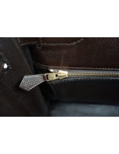 SAC HERMES KELLY COURCHEVEL MARRON