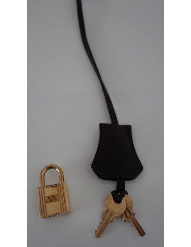 SAC HERMES KELLY COURCHEVEL MARRON