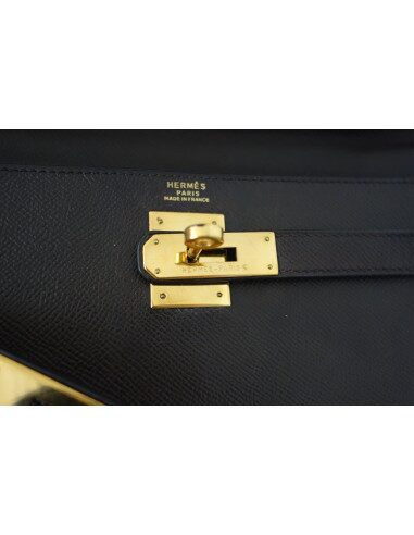 SAC HERMES KELLY COURCHEVEL MARRON