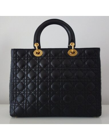 SAC LADY DIOR GM NOIR