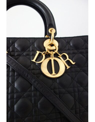 SAC LADY DIOR GM NOIR