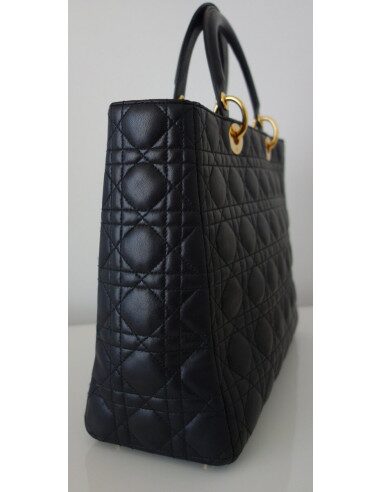 SAC LADY DIOR GM NOIR