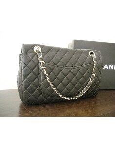 SAC CHANEL 2.55 NOIR A BRELOQUES 2