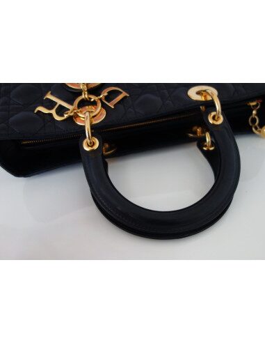 SAC LADY DIOR GM NOIR