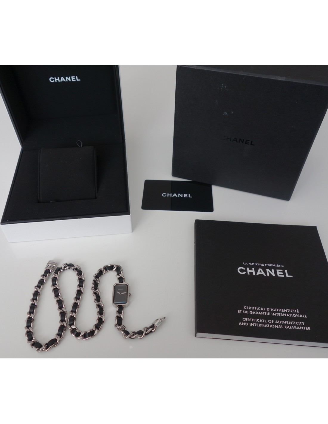 Première rock watch Chanel Black in Steel  14613470