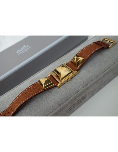 MONTRE HERMES MEDOR BRACELET GOLD