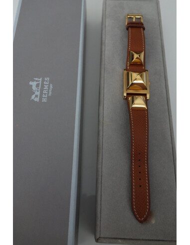 MONTRE HERMES MEDOR BRACELET GOLD