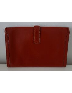 POCHETTE HERMES JIGE CUIR 2