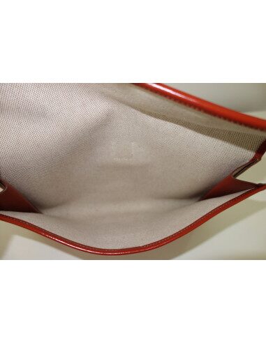 POCHETTE HERMES JIGE CUIR