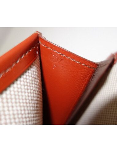 POCHETTE HERMES JIGE CUIR
