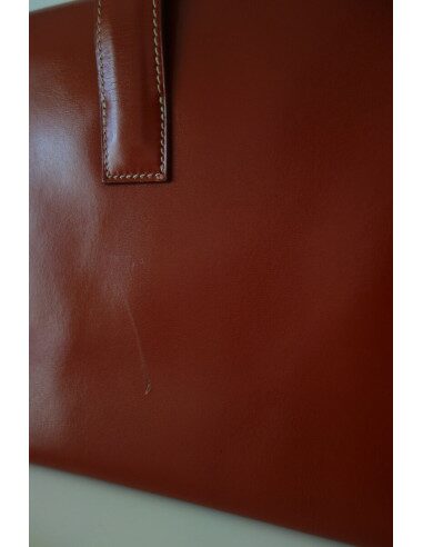 POCHETTE HERMES JIGE CUIR