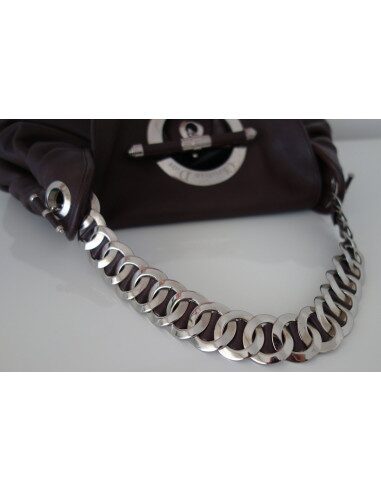 SAC DIOR JAZZ CUIR MARRON