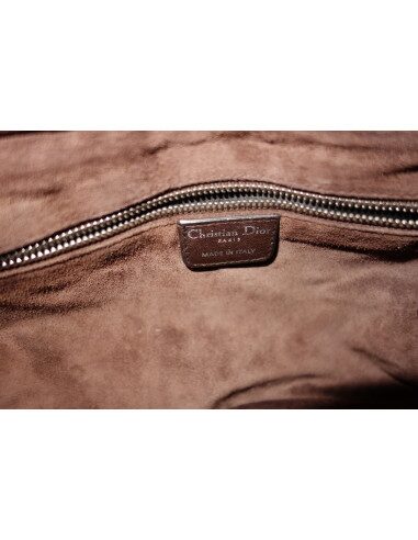 SAC DIOR JAZZ CUIR MARRON