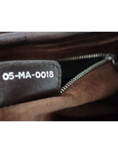 SAC DIOR JAZZ CUIR MARRON