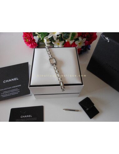 MONTRE CHANEL PREMIERE CERAMIQUE DIAMANTS H2132