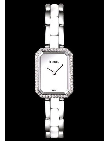 MONTRE CHANEL PREMIERE CERAMIQUE DIAMANTS H2132