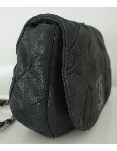 SAC CHANEL CUIR NOIR