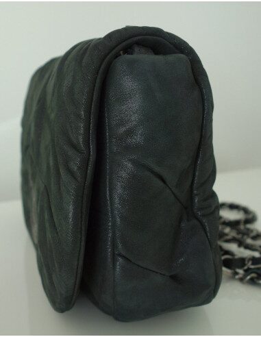 SAC CHANEL CUIR NOIR
