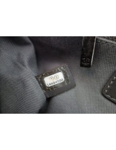 SAC CHANEL CUIR NOIR