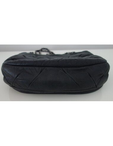 SAC CHANEL CUIR NOIR