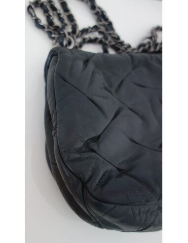 SAC CHANEL CUIR NOIR