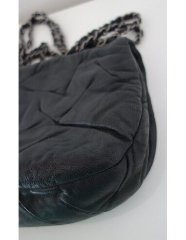 SAC CHANEL CUIR NOIR