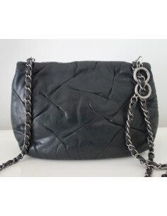 SAC CHANEL CUIR NOIR 2