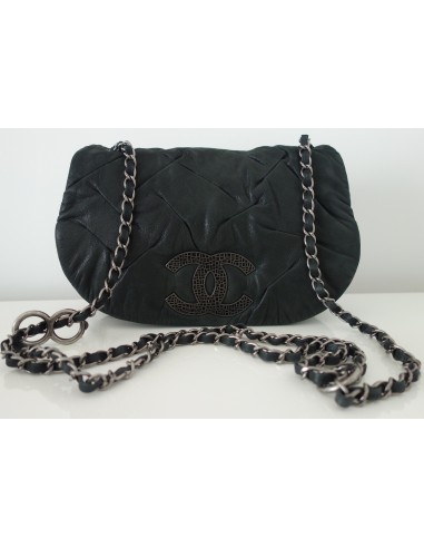 SAC CHANEL CUIR NOIR