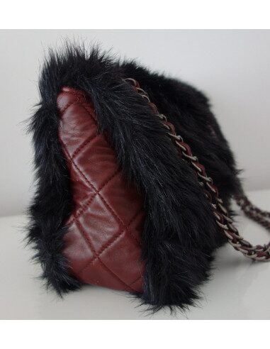 SAC CHANEL JUMBO FOURRURE