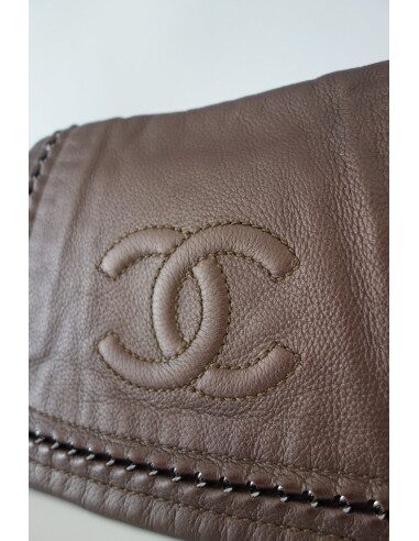 SAC CHANEL CUIR BRONZE