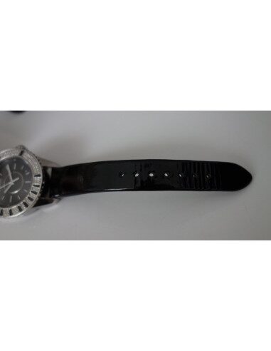 MONTRE DIOR CHRISTAL NOIR FULL DIAMANTS 33mm
