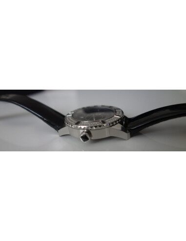 MONTRE DIOR CHRISTAL NOIR FULL DIAMANTS 33mm