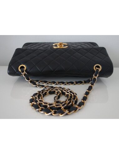 SAC CHANEL CLASSIQUE JUMBO CUIR NOIR 