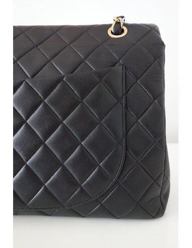 SAC CHANEL CLASSIQUE JUMBO CUIR NOIR 