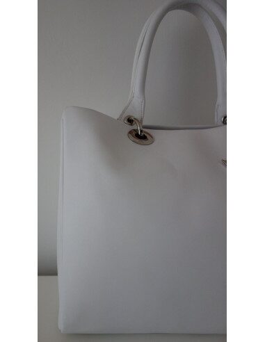 SAC DIOR VEAU LISSE BLANC 