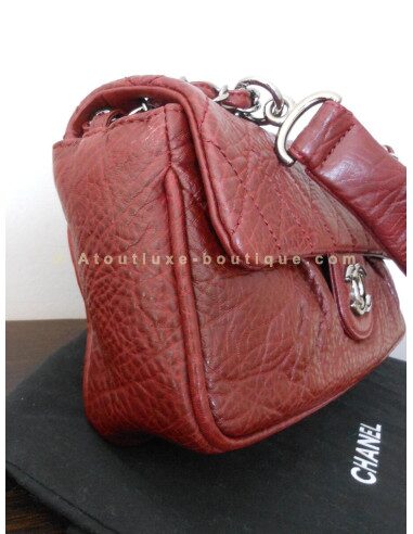 SAC CHANEL MADEMOISELLE BORDEAUX GRAND MODELE