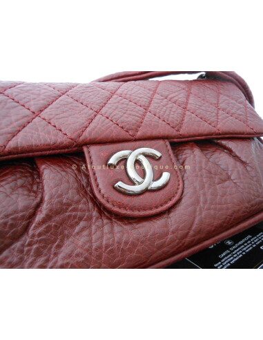 SAC CHANEL MADEMOISELLE BORDEAUX GRAND MODELE