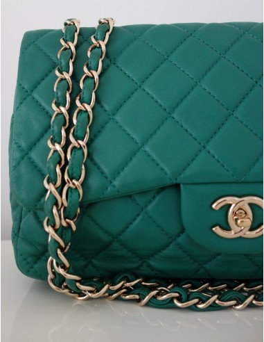 Sac chanel vert clearance emeraude