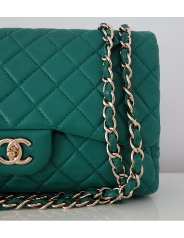 SAC CHANEL TIMELESS VERT GM