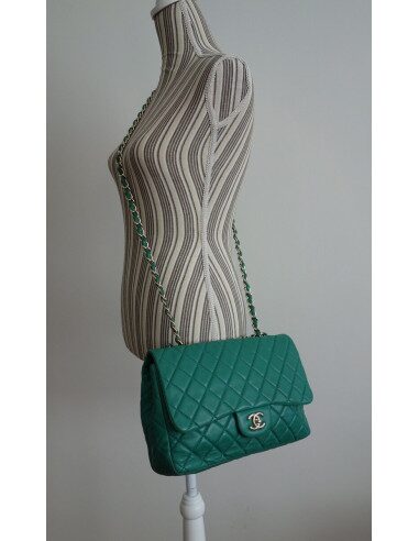 SAC CHANEL TIMELESS VERT GM