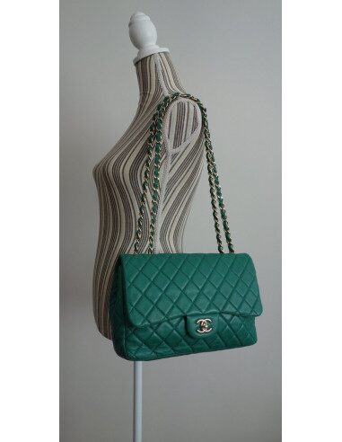 SAC CHANEL TIMELESS VERT GM