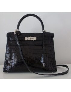 SAC HERMES KELLY 2 CROCODILE NILOTICUS 28
