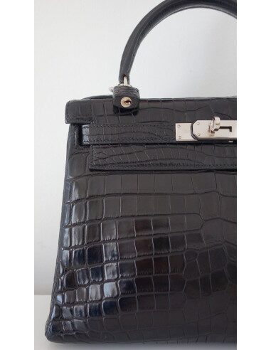 SAC HERMES KELLY 2 CROCODILE NILOTICUS 28