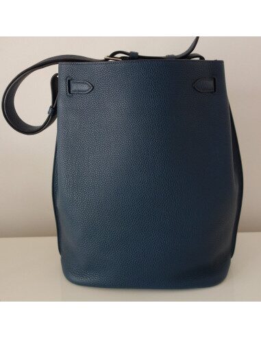 SAC HERMES SO KELLY 26 BLEU DE PRUSSE
