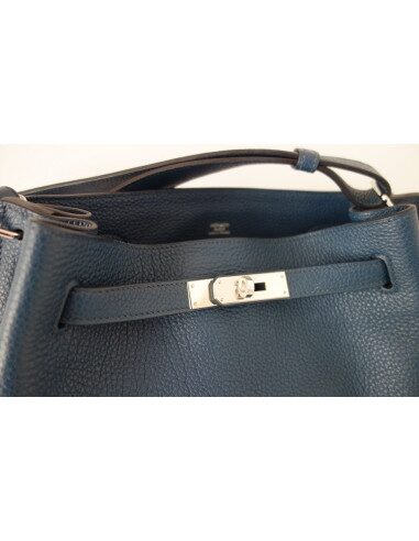 SAC HERMES SO KELLY 26 BLEU DE PRUSSE