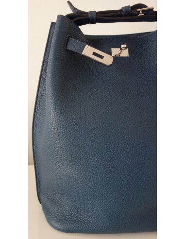 SAC HERMES SO KELLY 26 BLEU DE PRUSSE